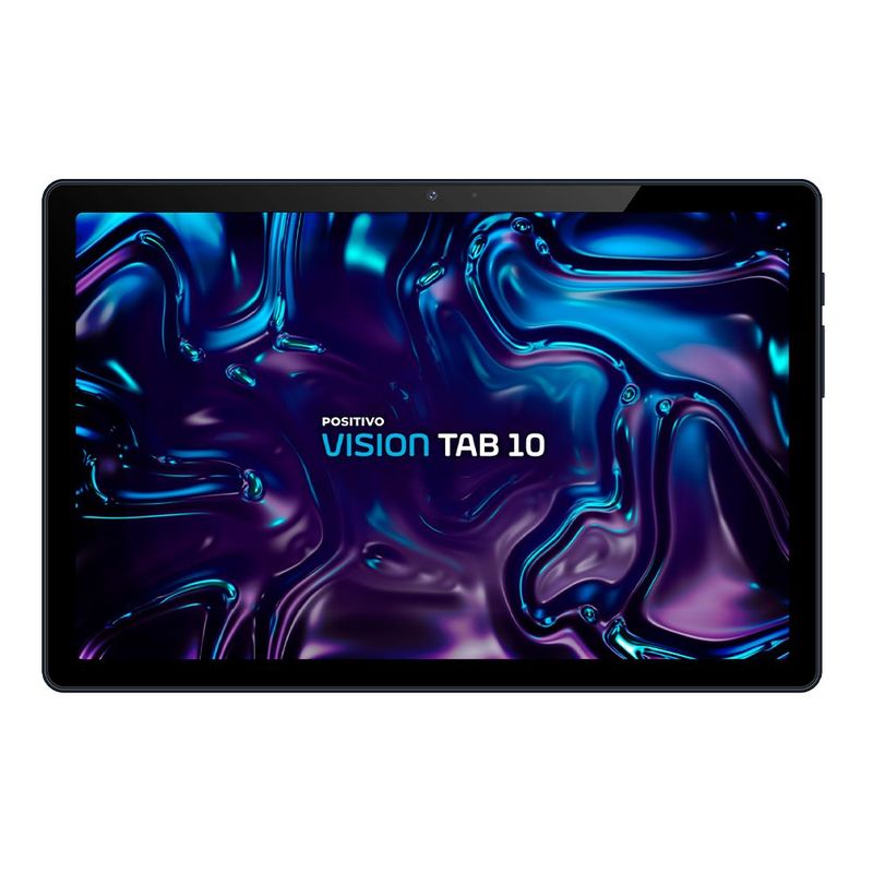 Tablet Vision Tab 10 Positivo 4gb Ram 128gb Câmera 13mp E 5mp 10,1 Hd Ips Android 13 - Preto