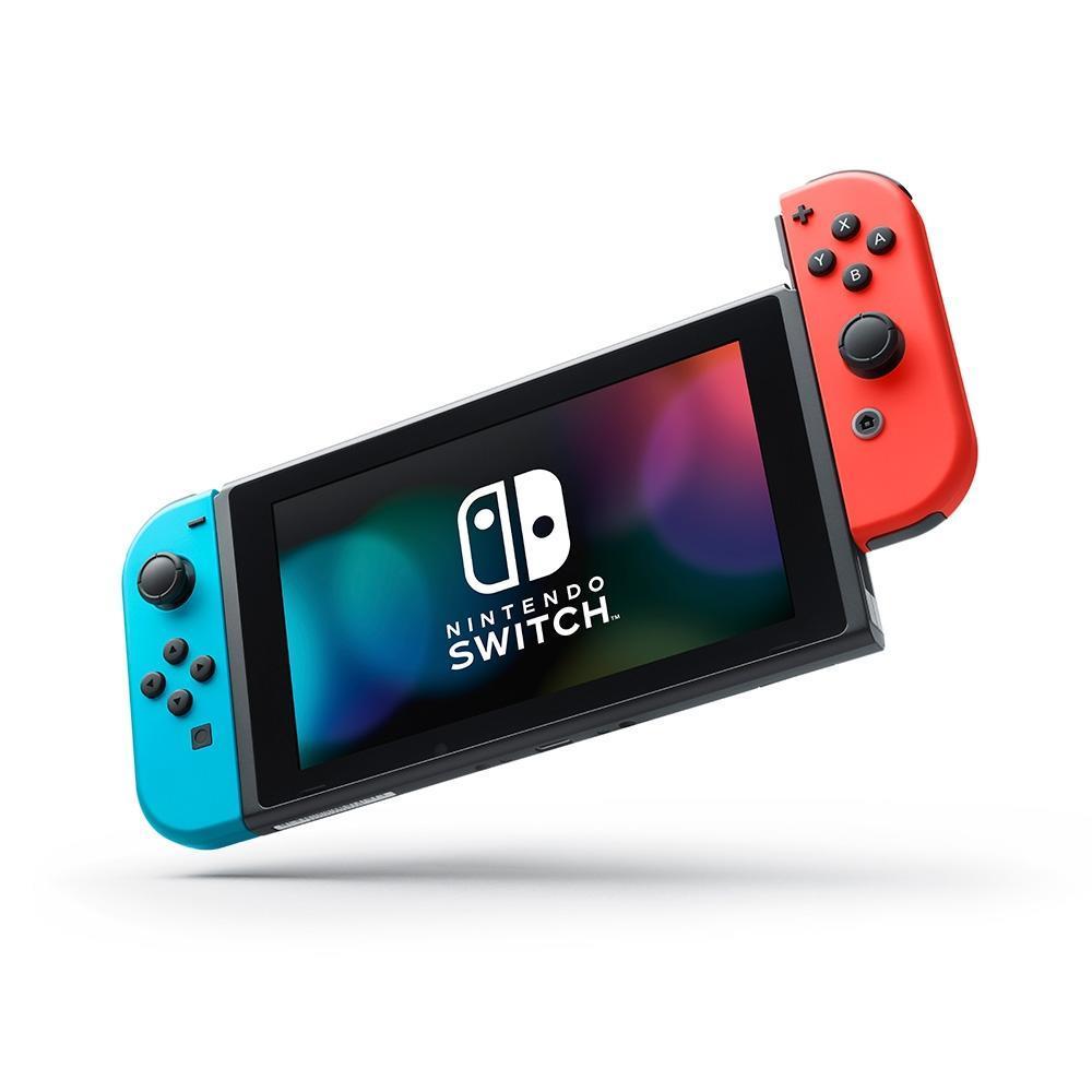 Console Nintendo Switch 32gb- Azul Neon e Vermelho Neon