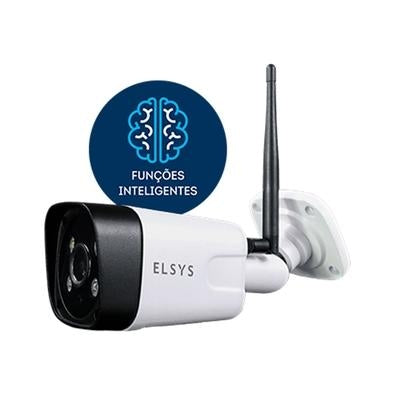 Câmera de segurança Elsys ESC-WB3F, Wi-Fi, Full HD 1080p