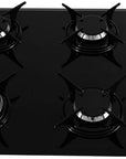 Cooktop 4 Bocas A Gás Bct4p Preto Britânia Bivolt