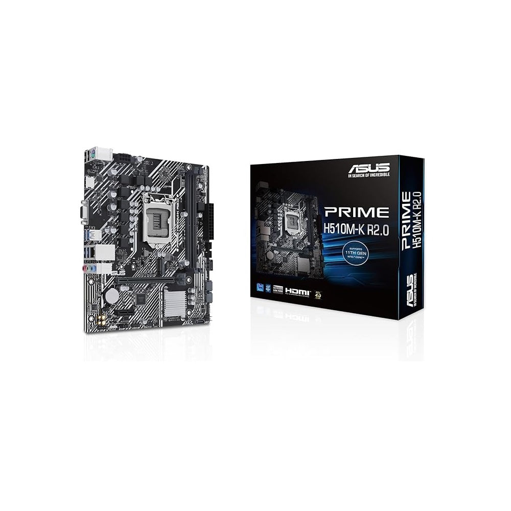 Placa Mãe Asus Prime H510m-k R2.0 Lga 1200 - 90mb1e80-m0eay0