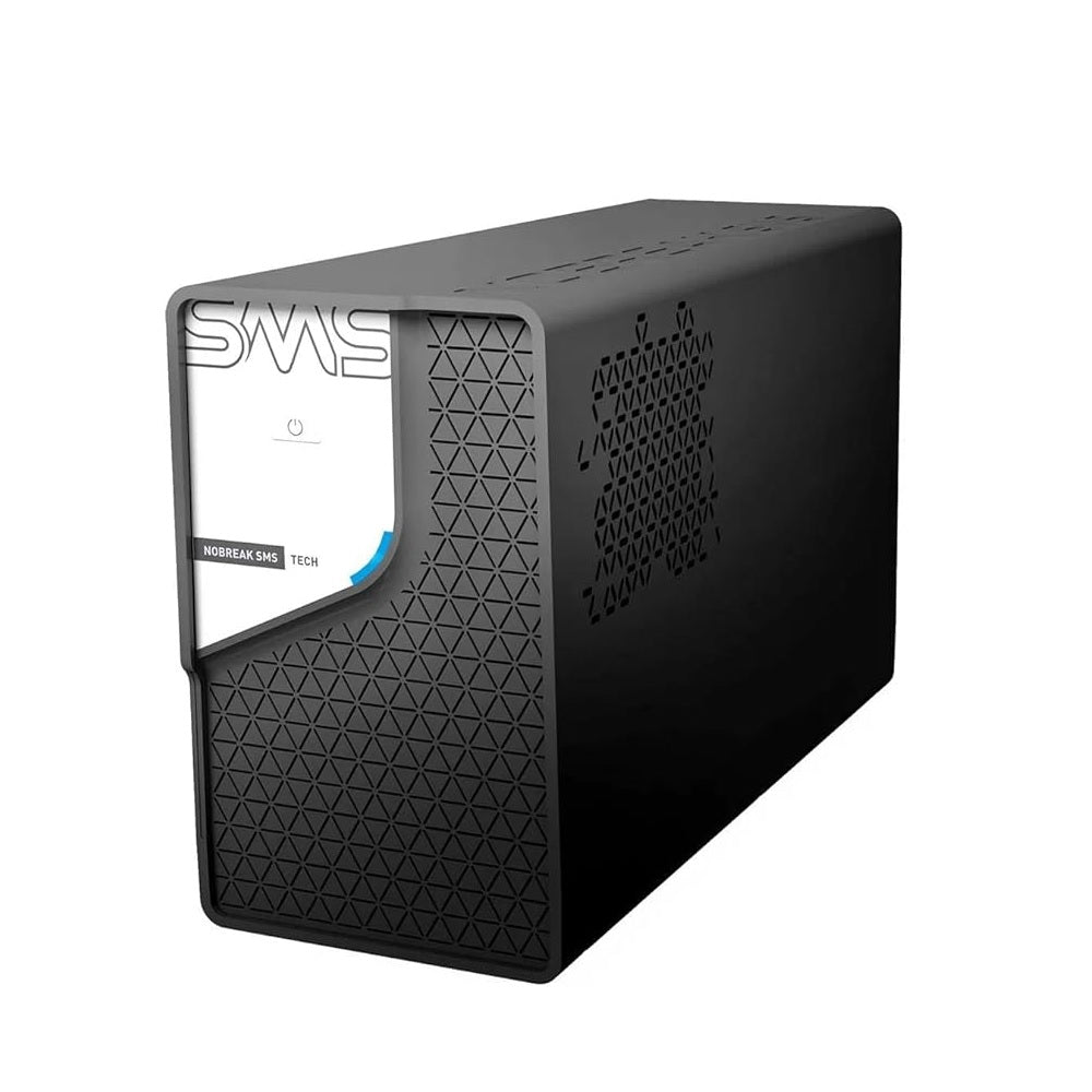 Nobreak Sms Tech 1200va Bivolt/115v 8 Tomadas Preto