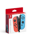 Controles Nintendo Joy-Con Azul Neon e Vermelho Neon