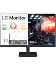 Monitor PC Gamer LG 24” IPS, Full HD, 100Hz, HDMI - 24MS500-B