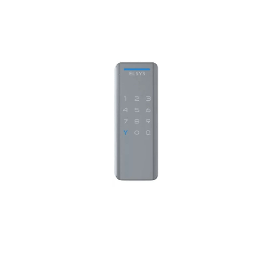 Fechadura Eletrônica Digital Sobrepor Prata Elsys ESF-DS1100V – Prata