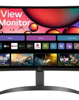 Monitor LG MyView Smart 34SR60QC-B Tela curva WQuadHD