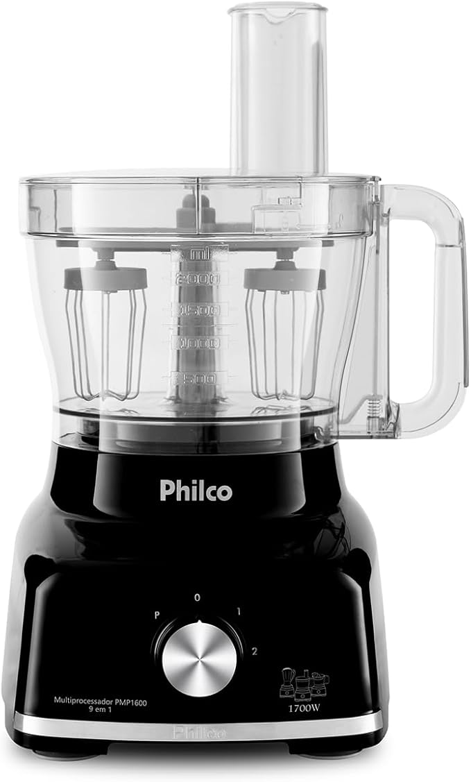 Multiprocessador Pmp1600p Preto 1700w Philco