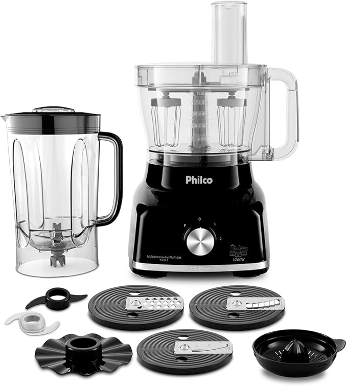 Multiprocessador Pmp1600p Preto 1700w Philco