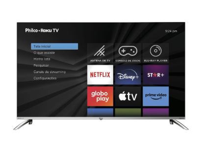 Smart TV 50" Philco PTV50G7PR2CSB 4K Roku TV Led Dolby Audio