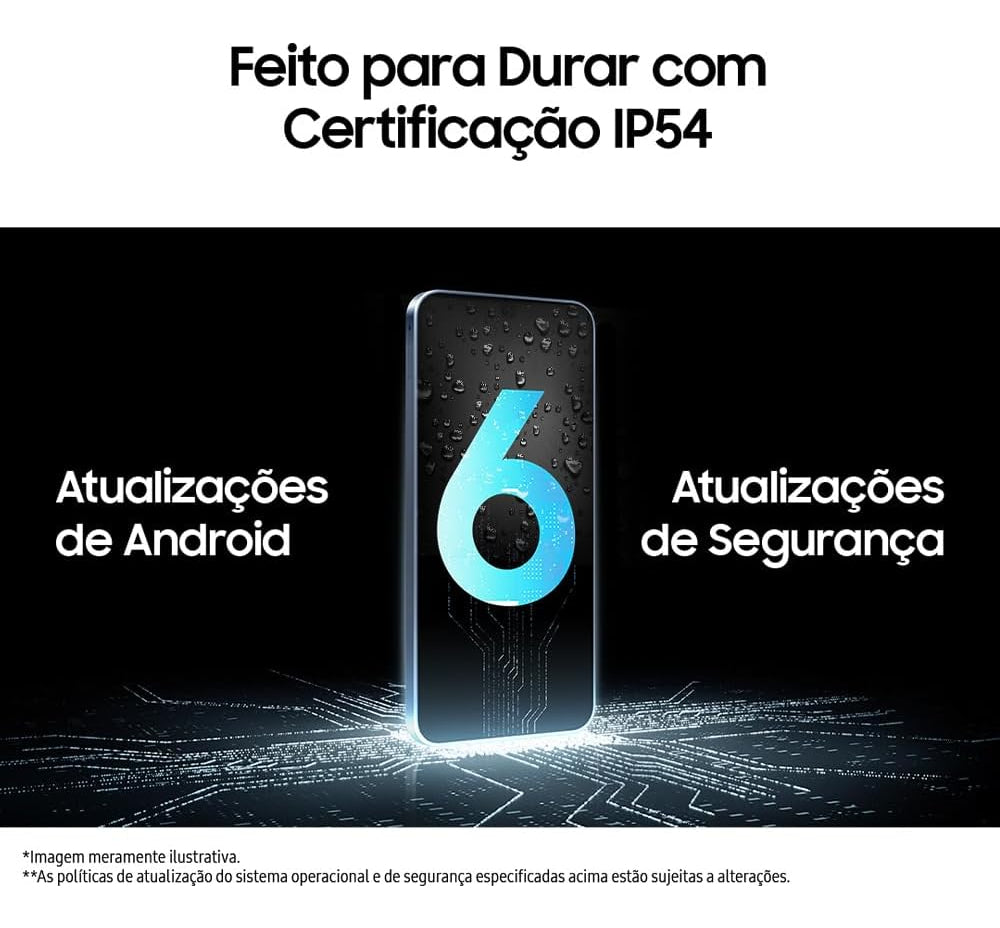 Smartphone Samsung Galaxy A16 128GB, 4GB RAM - Cinza