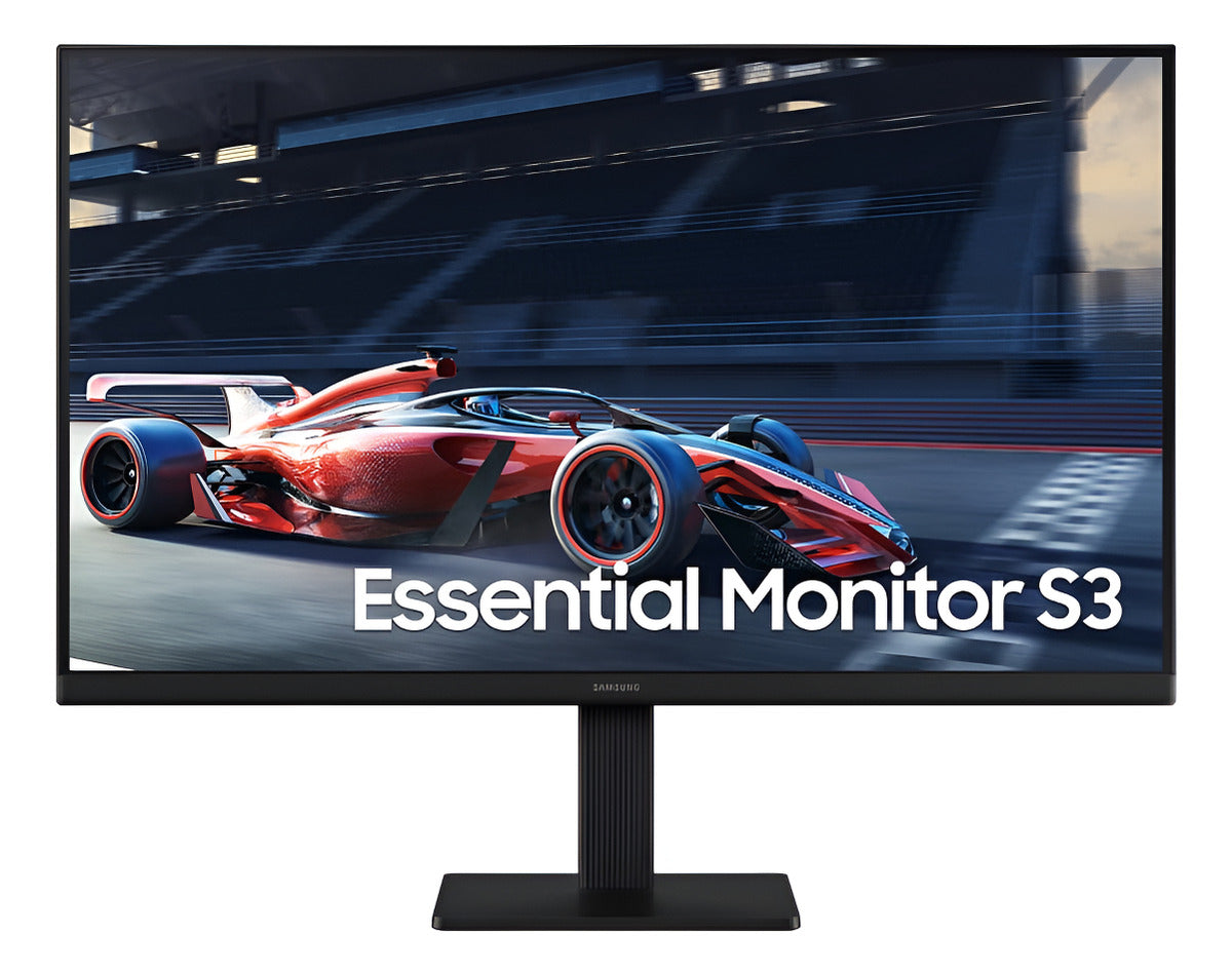 Monitor Gamer Samsung 24 Fhd,100 Hz, Hdmi, Vga,preto, S3