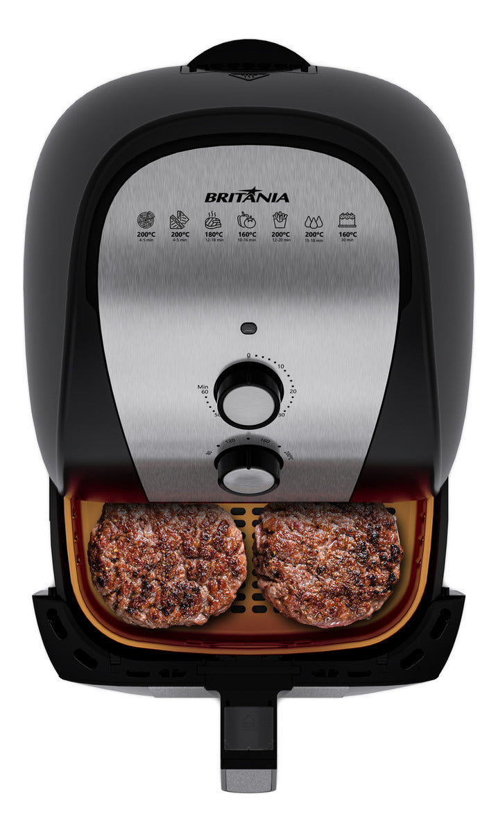 Fritadeira Air Fryer Britânia 5,5L 1500W Gold BFR51 220V