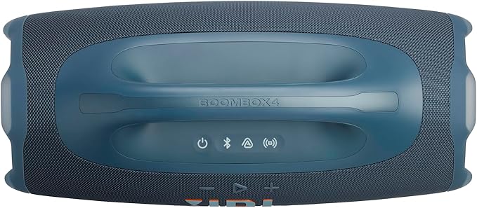 Caixa De Som Bluetooth Jbl Boombox 4 Azul Azul
