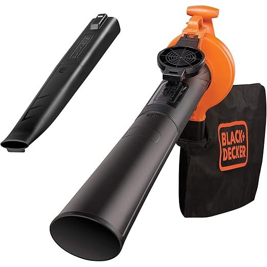 Soprador E Aspirador De Folhas Black+decker Bv25 Com Função Triturador 220v