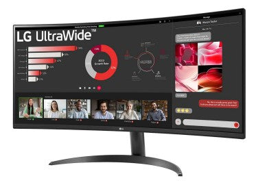 Monitor LG UltraWide Curvo 34" QuadHD 2K 100hz 34wr50qk-b