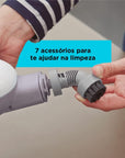 Vaporizador Piso 7 Em 1 Black+decker Vl1300br 127v 1200w Branco 127v