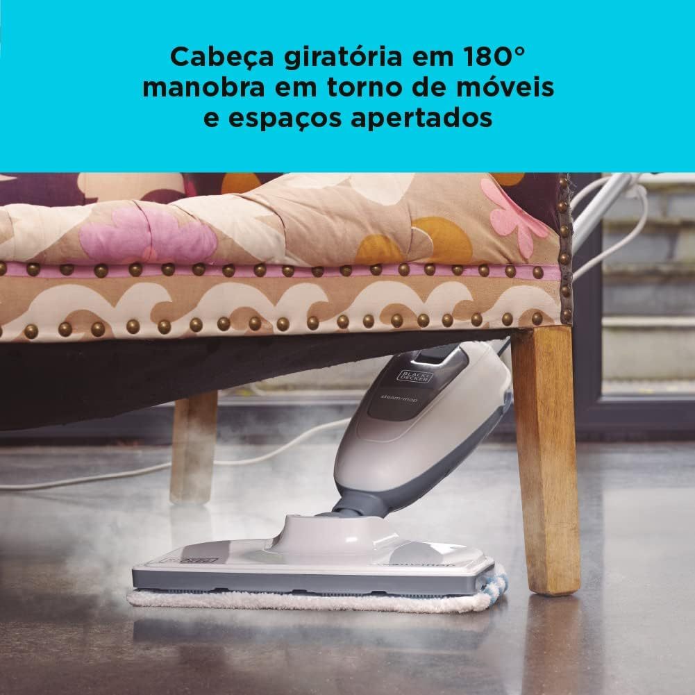 Vaporizador Piso 7 Em 1 Black+decker Vl1300br 127v 1200w Branco 127v