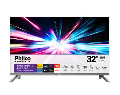 Smart Tv 32 Philco Led Roku Tv Hd Dolby Audio Bivolt P32CRA