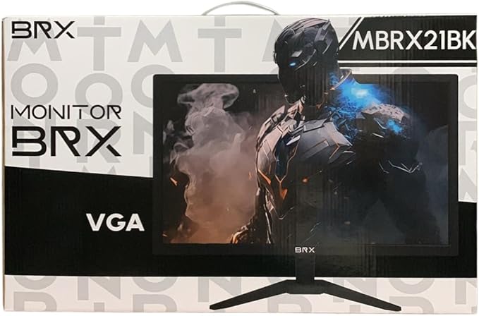 MONITOR BRX LED 21" HDMI+VGA 60Hz 110/220v MBRX21BK