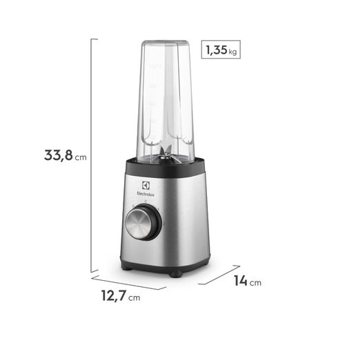 Liquidificador Portátil Electrolux Sport Blender 320w BSE20 Prata - 127V