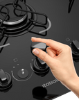 Cooktop Essencial 5 Bocas - Preto