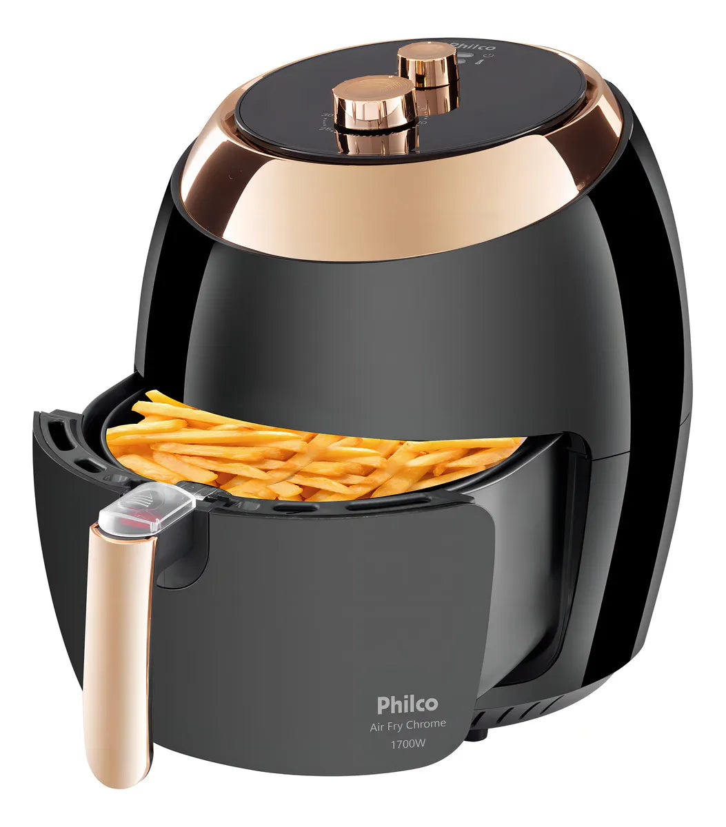 Fritadeira Air Fryer Philco Chrome 5.5L PFR02PC - 127V