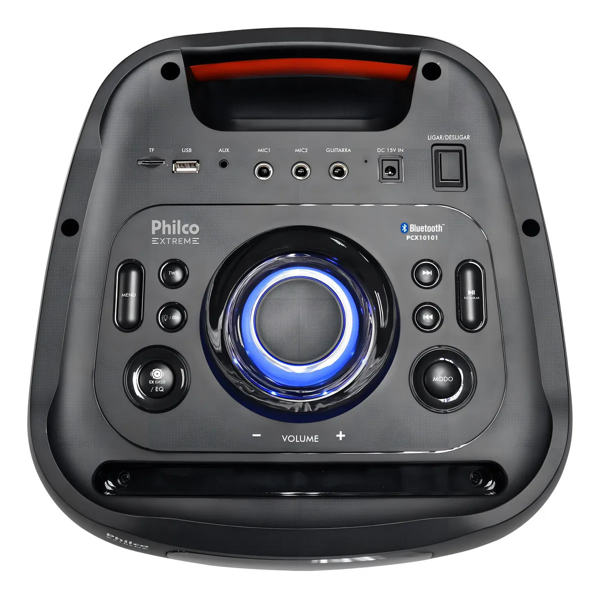 Caixa De Som Philco Acústica Pcx10101 2000w Cor Cinza 127/220v