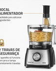 Multiprocessador Turbo Chef 5 em 1 Mondial MPN-01-B - 110V