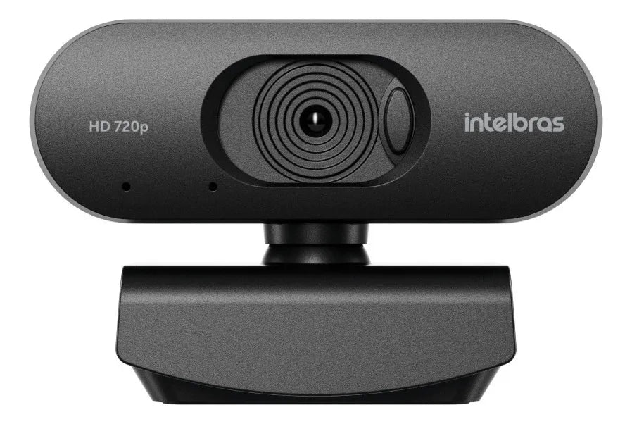 Webcam CAM HD 720p com Microfone e Clip Universal Intelbras