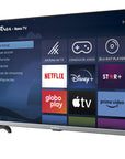 Smart TV 32" Britânia BTV32G7PR2CSGBLH HD LED HDMI Roku TV