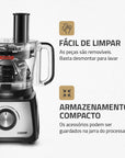 Multiprocessador Turbo Chef 5 em 1 Mondial MPN-01-B - 110V