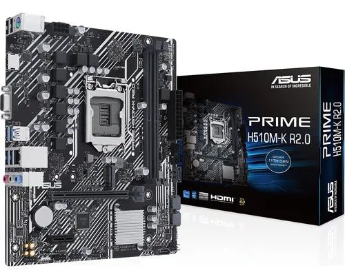 Placa Mãe Asus Prime H510m-k R2.0 Lga 1200 - 90mb1e80-m0eay0