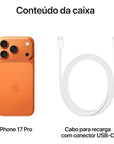 iPhone 17 Pro 256GB - Laranja-cósmico