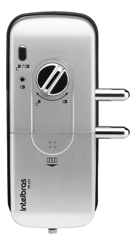 Fechadura De Sobrepor FR201 Preto Intelbras