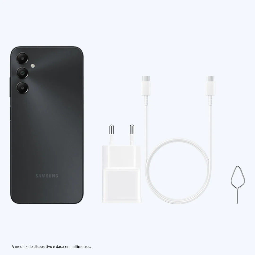 Smartphone Samsung Galaxy A05s 128GB 6GB RAM - Preto