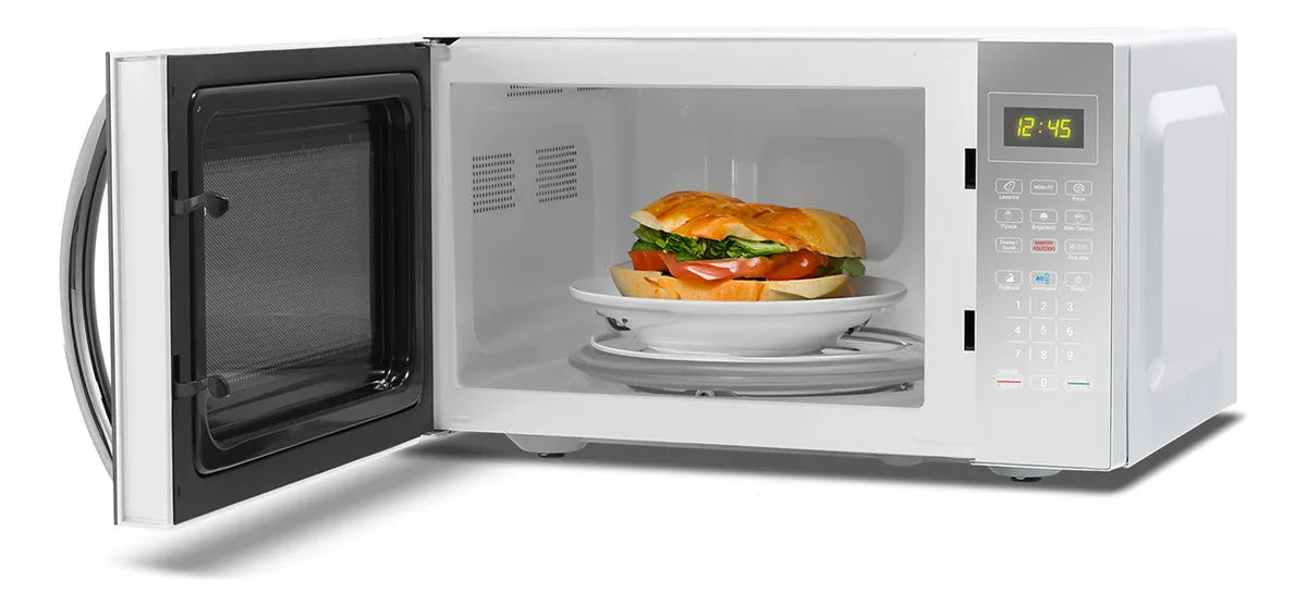 Micro-Ondas Philco 25L Limpa Fácil PMO28E 127V 1100W PRATA