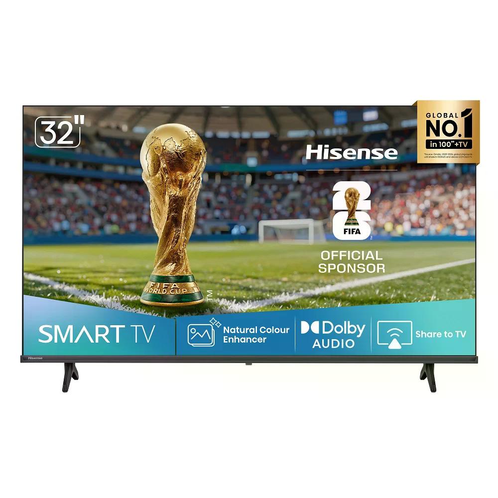 Smart TV Hisense 32 polegadas 32A4NV HD Plataforma VIDAA U9 HDR10 DTS Virtual