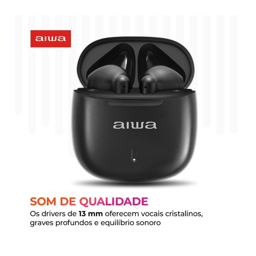 FONE DE OUVIDO EARDBUD AIWA AWS-EB-05-B