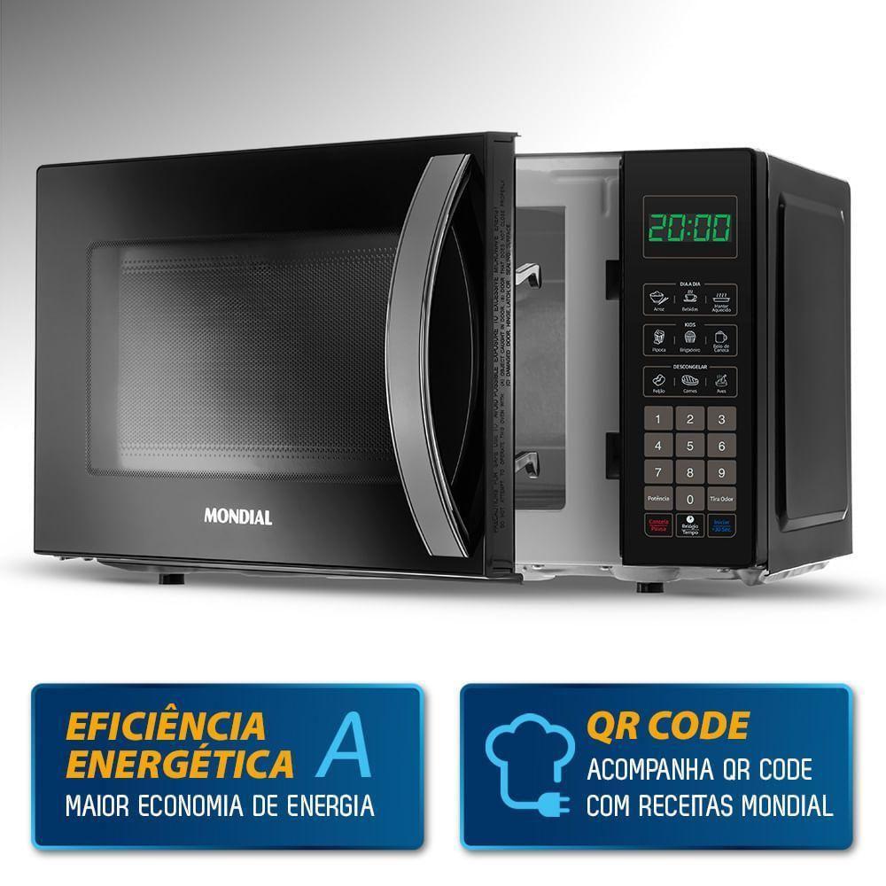 MICRO ONDAS MONDIAL 21L MO-01-21B 220V