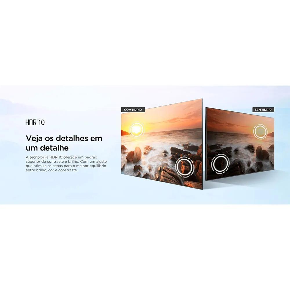 Smart TV LED 50 polegadas SEMP S42 Full HD 60Hz G–TV 50S42 HDR10 Preto Dolby Audio