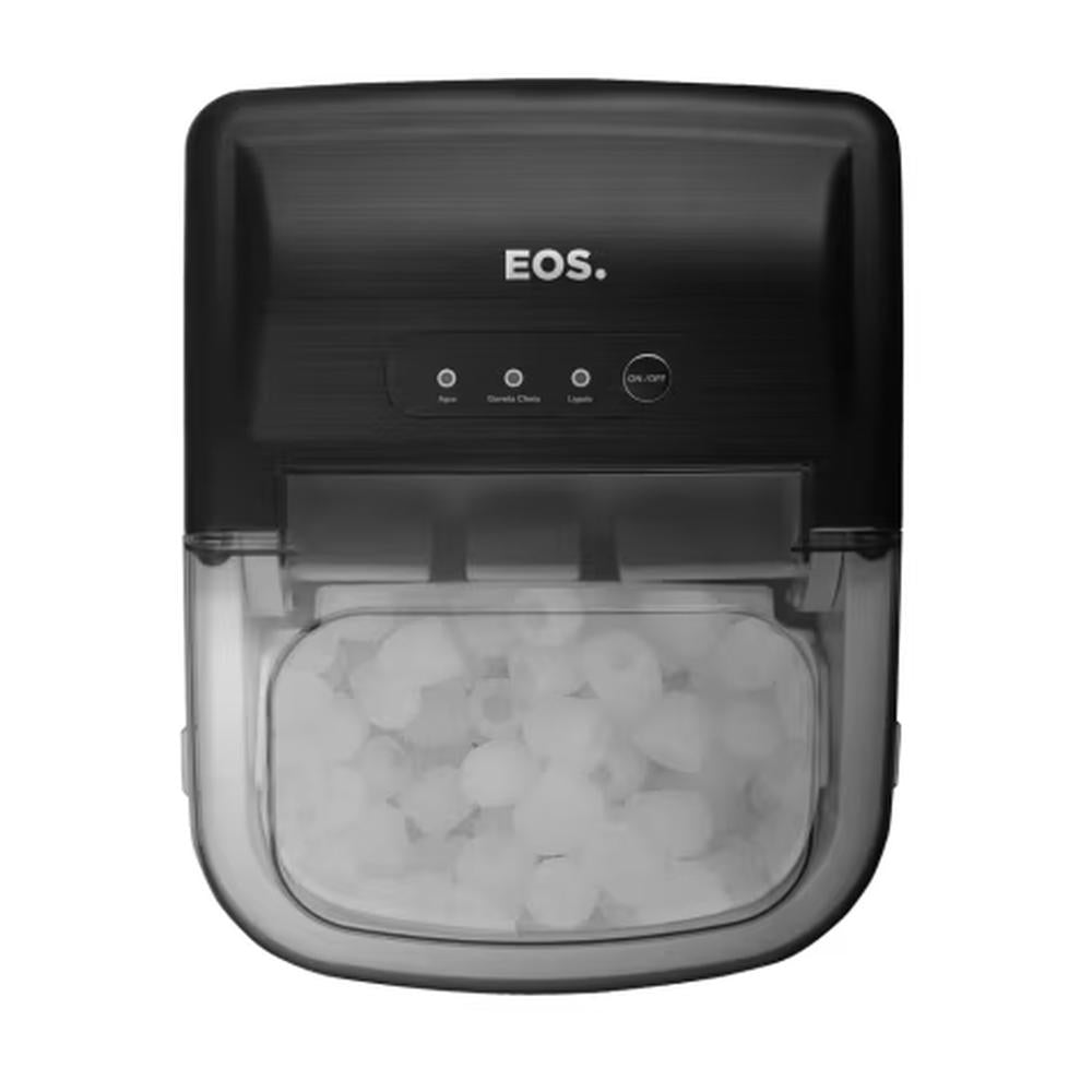 Máquina de Gelo EOS EMG06P 12Kg Ice Compact Inox All Black 220V