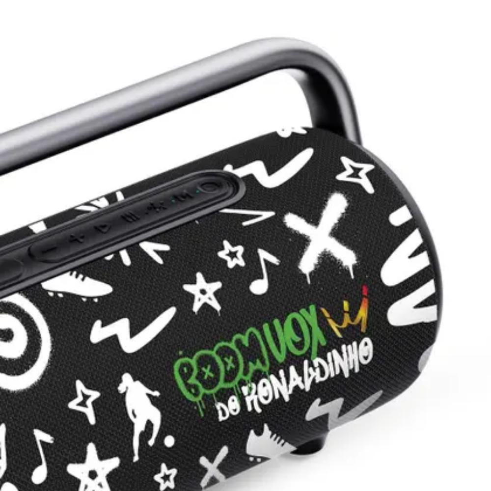 Caixa Amplificadora Amvox ACA 610 Boombox Grafite