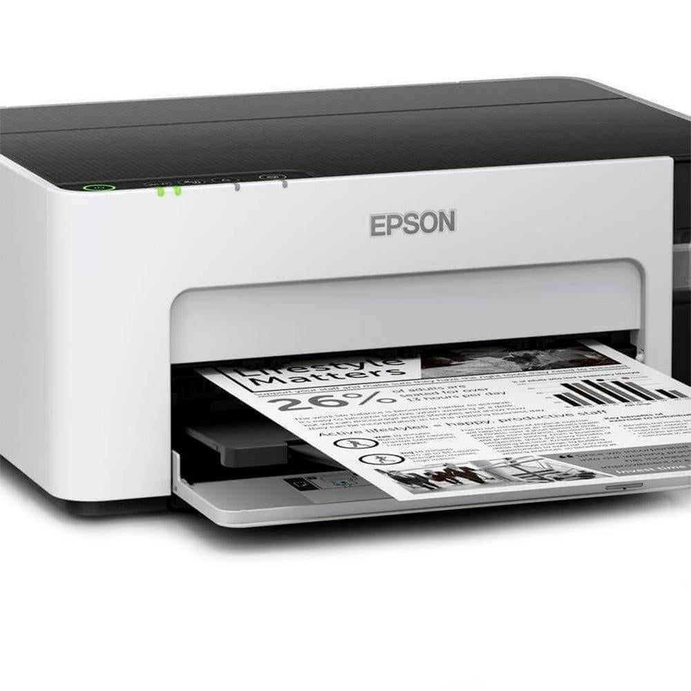 Impressora Epson EcoTank M1120, Jato de Tinta, Monocromática, Wi-Fi, Bivolt - M1120