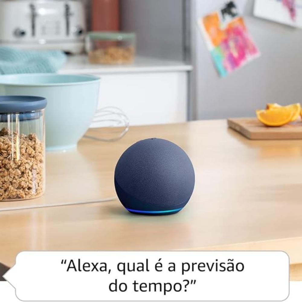 Echo Dot 5ª Geração com Assistente Smart Speaker Preta