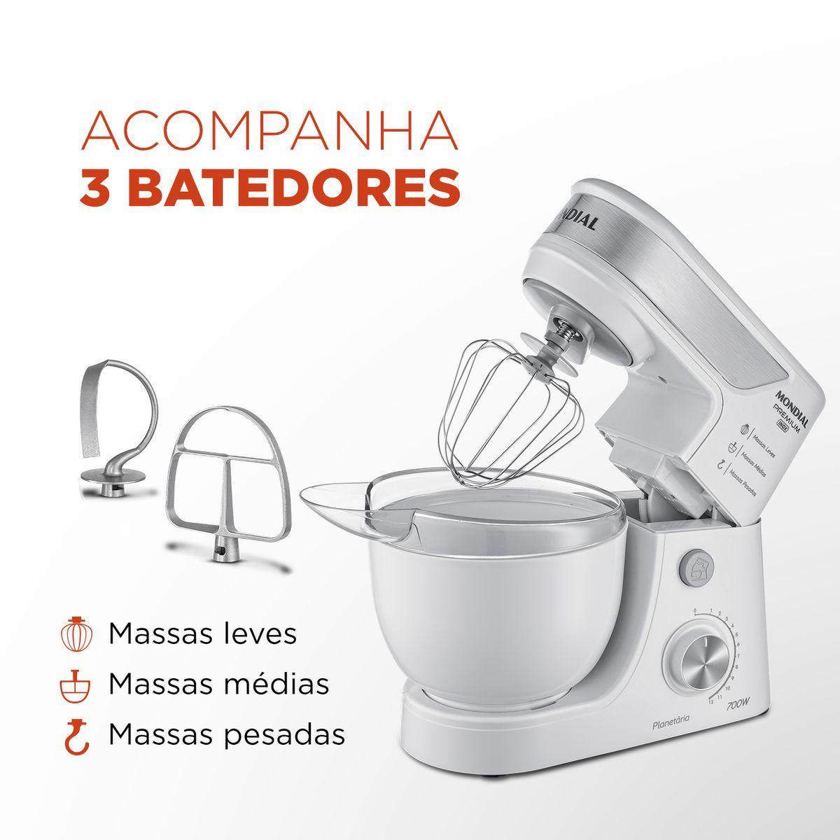 BATEDEIRA PLANETÁRIA 700W BP-01P-W 127V