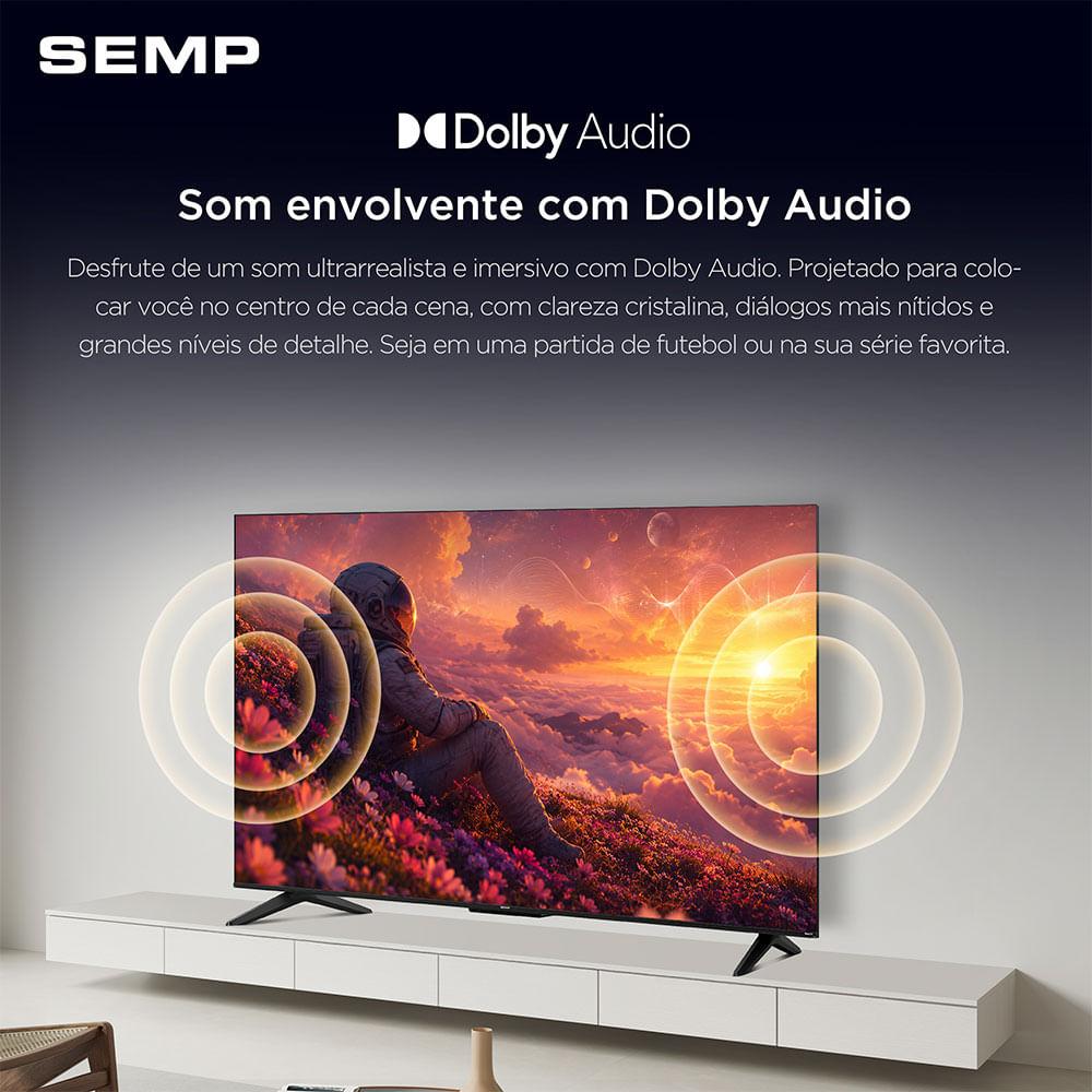 SMART TV SEMP 43” 43S42R FULL HD ROKU