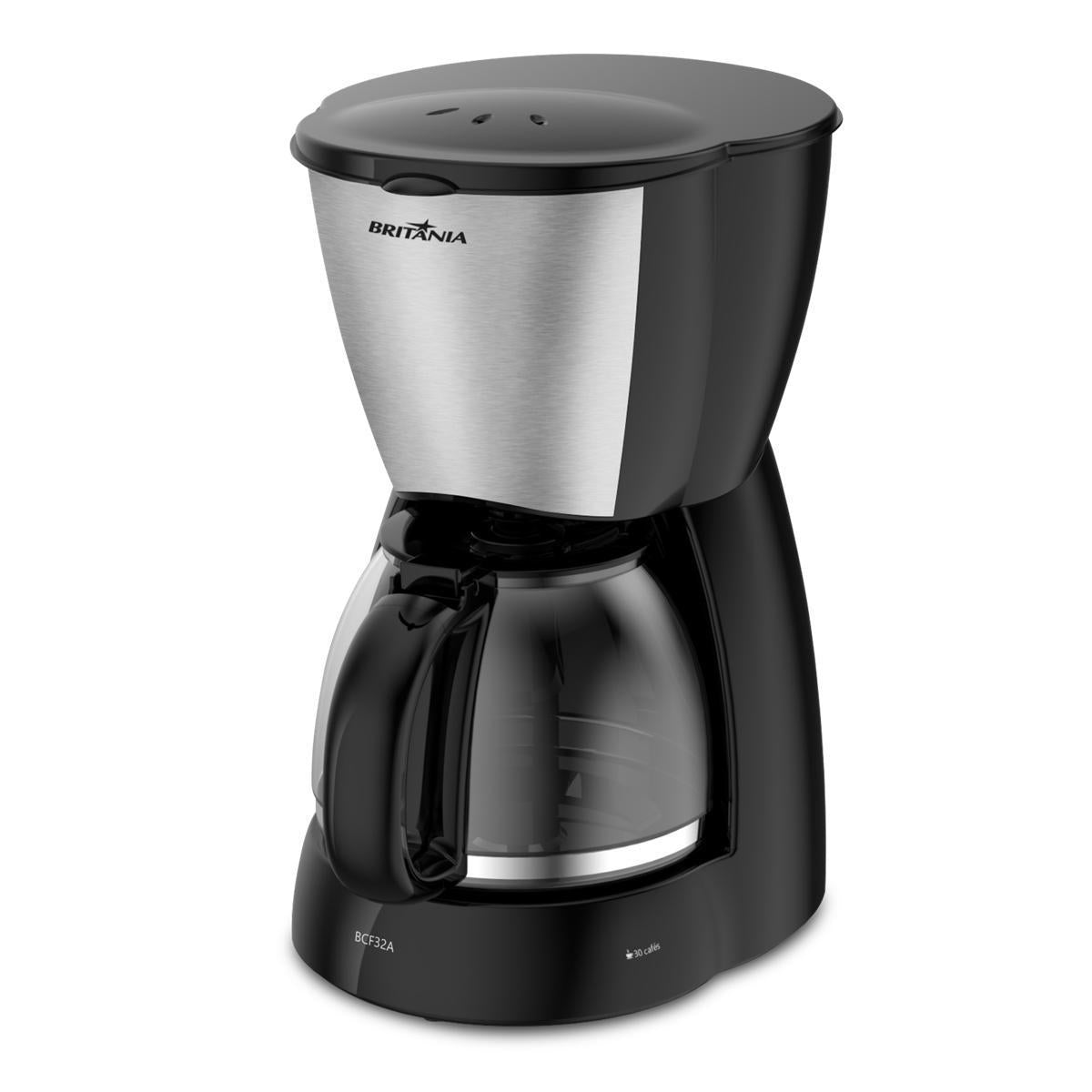 Cafeteira Britânia 32 Cafezinhos Bcf32A 1,28L 800W - 127V