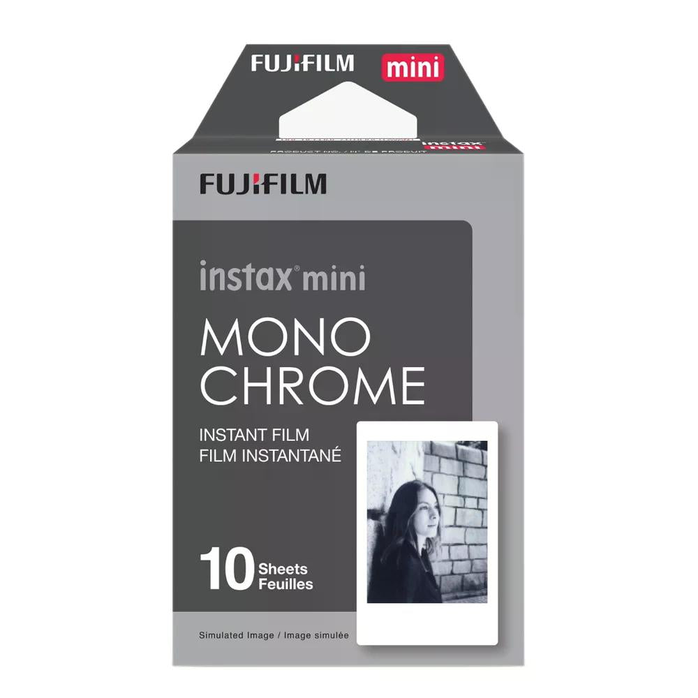 FILME INSTAX MINI MONOCHROME - PACK 10 P