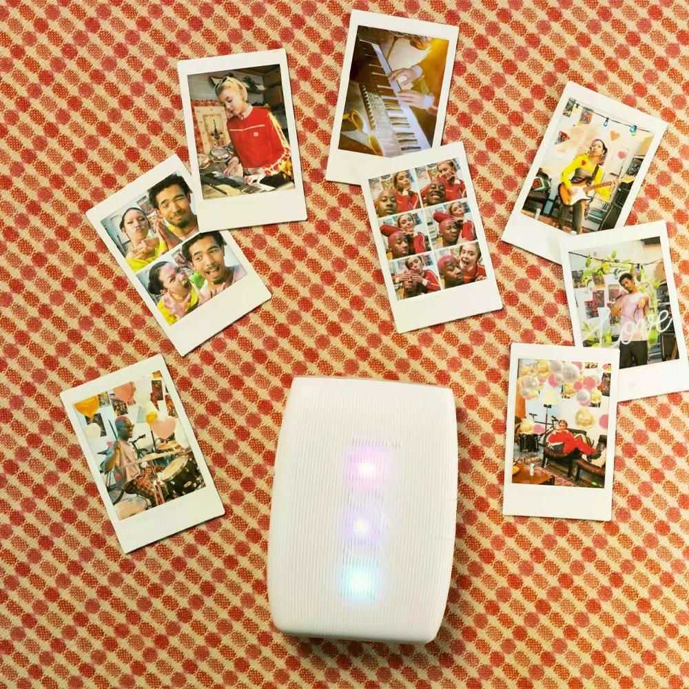 Impressora Fotográfica Instantânea Fujifilm para Smartphone Instax Mini Link 3 Clay White