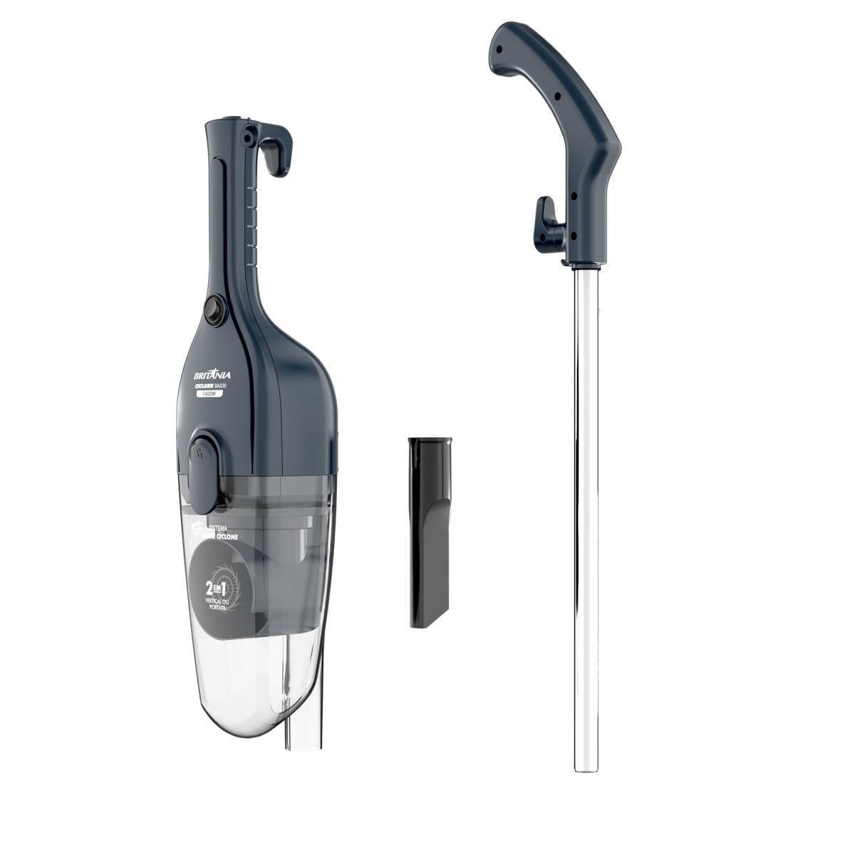 Aspirador de Pó Vertical Britânia 2 em 1 1500W BAS30 1,5L 220V